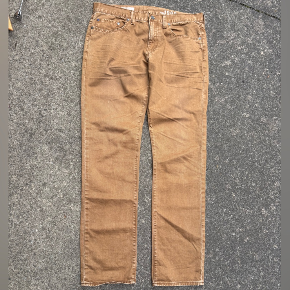 GAP Tan Jeans, 1969 slim, Chinos Classic Cotton Twill